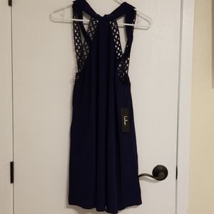 Lulus Lace Halter Dress